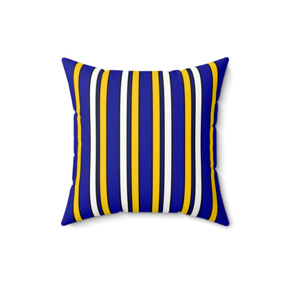 Bosnia And Herzegovina Retro Stripes Cushion Pillow