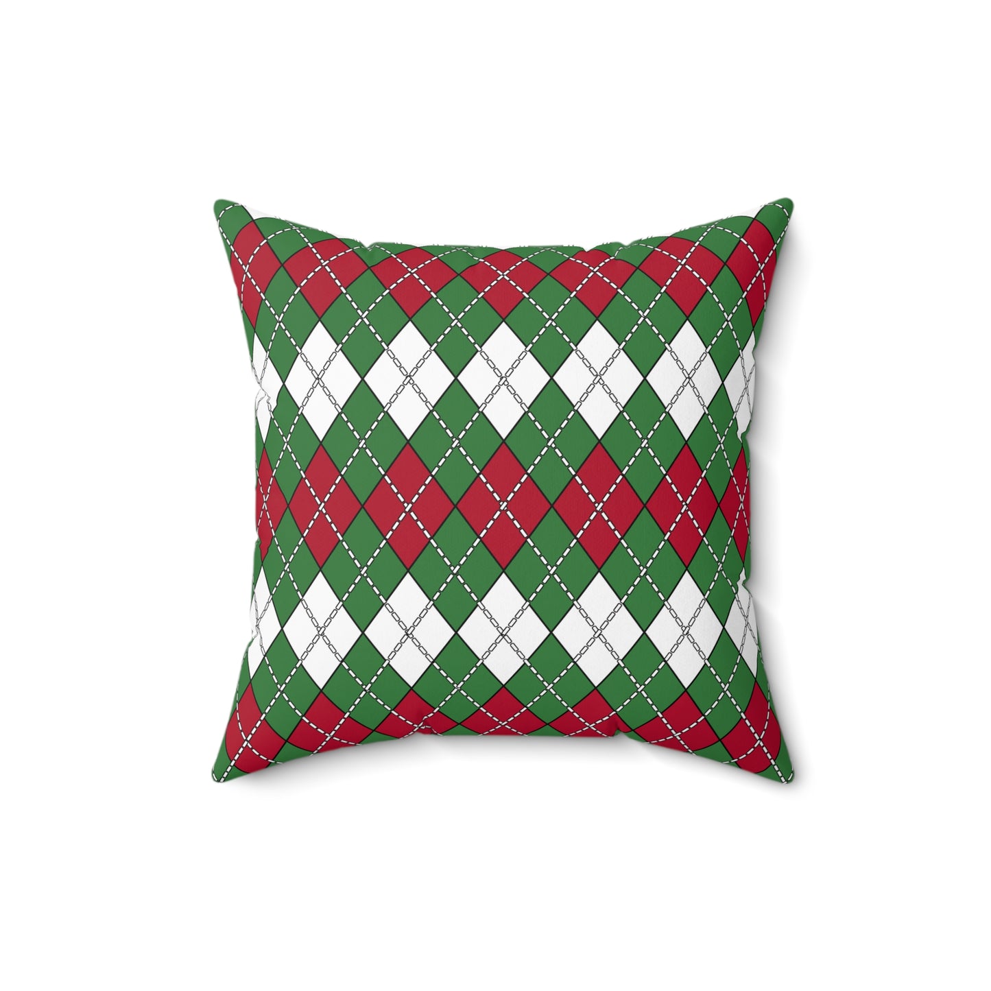 Suriname Retro Argyle Cushion Pillow