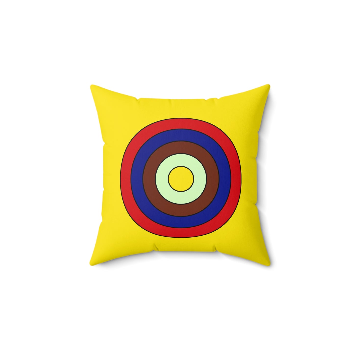 Ecuador Retro Target Cushion Pillow