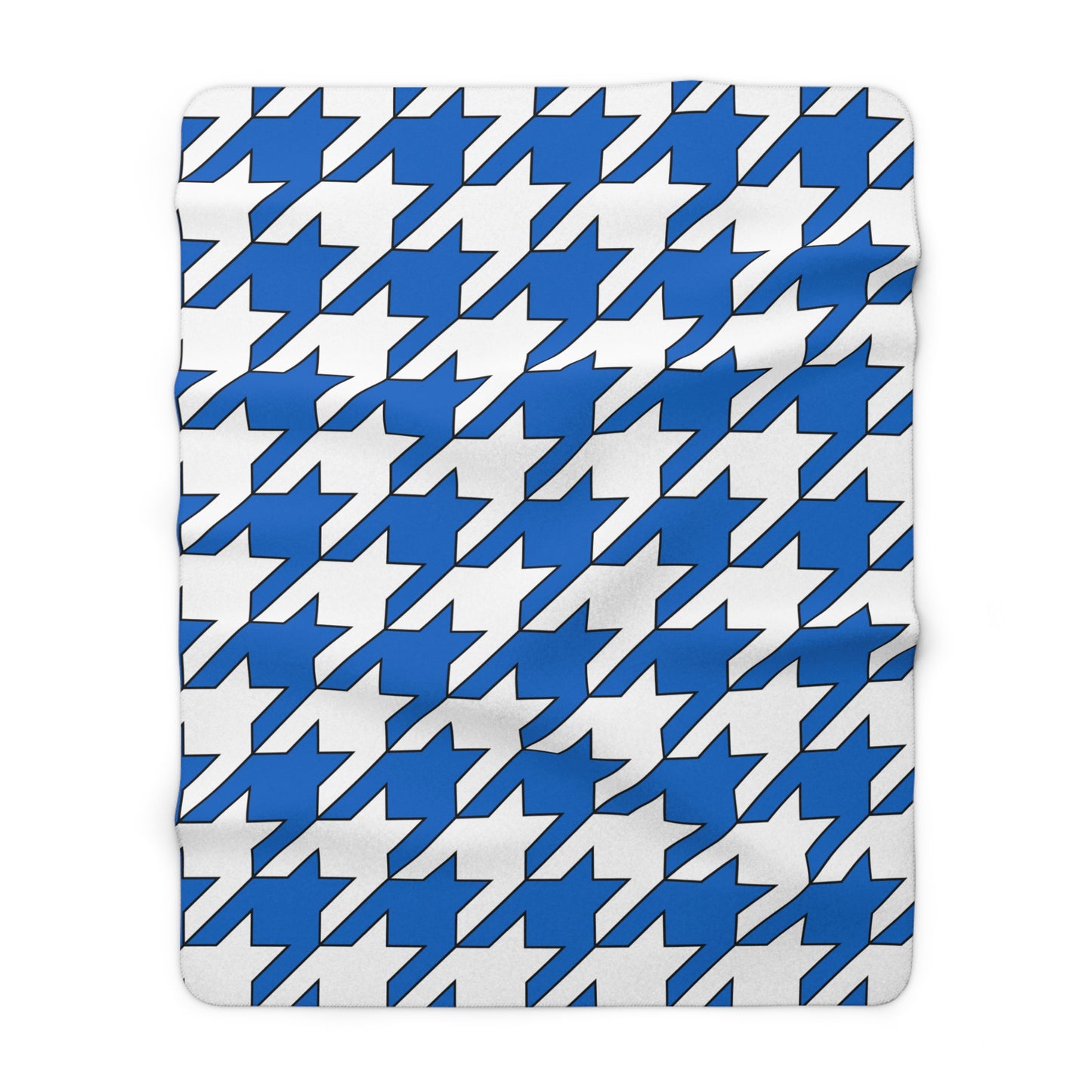 Nicaragua Retro Houndstooth Blanket Throw