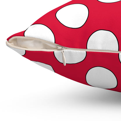 Poland Retro Polka Dots Cushion Pillow