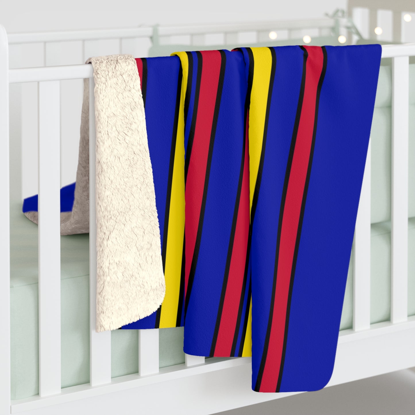 Andorra Retro Stripes Blanket Throw