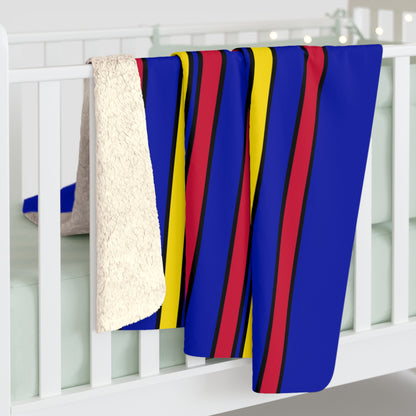 Andorra Retro Stripes Blanket Throw
