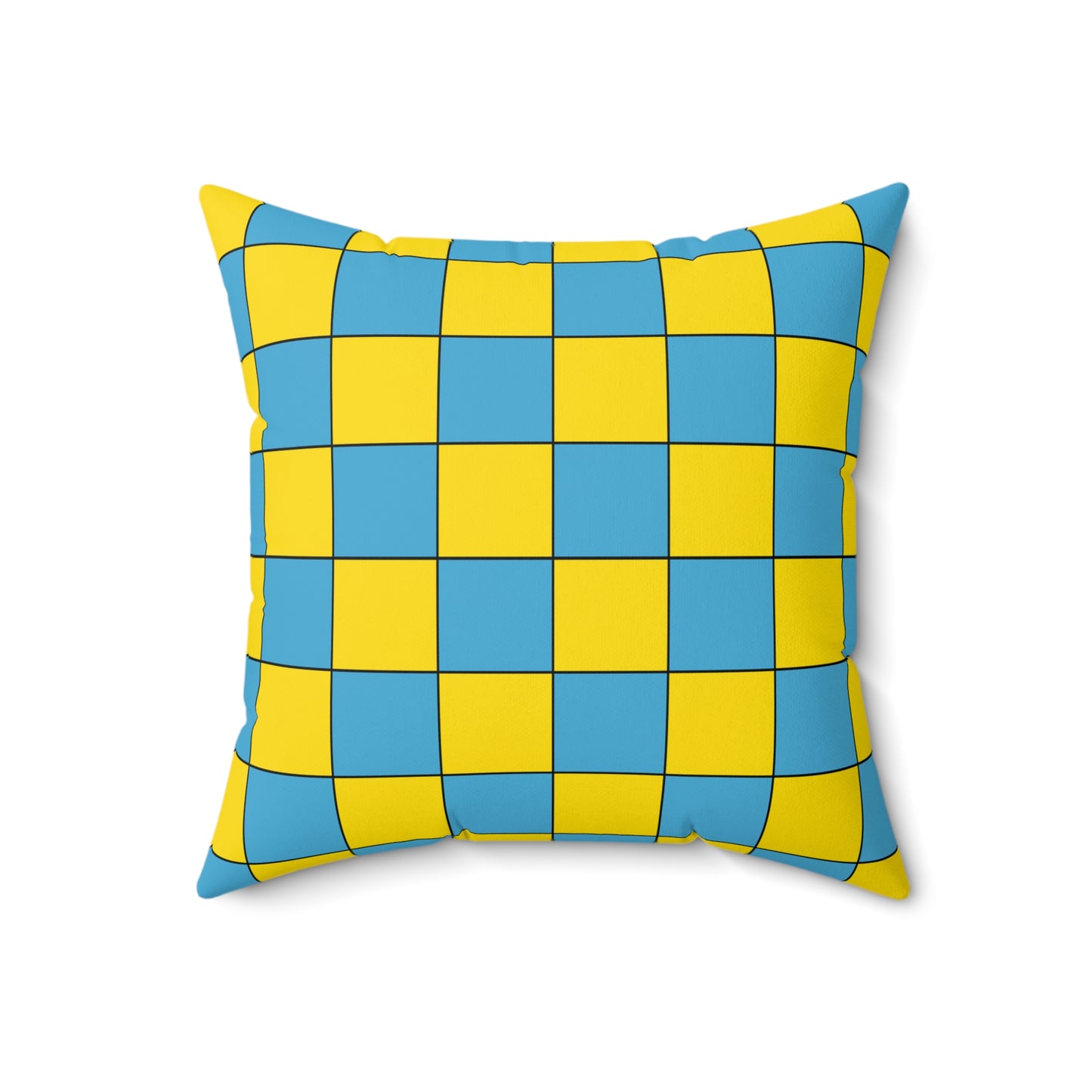 Palau Retro Check Cushion Pillow