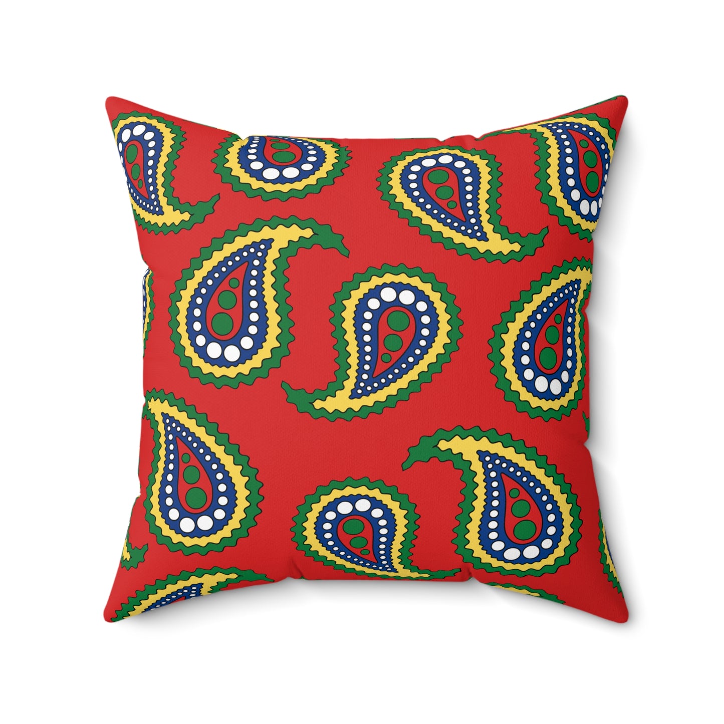 Seychelles Retro Paisley Cushion Pillow