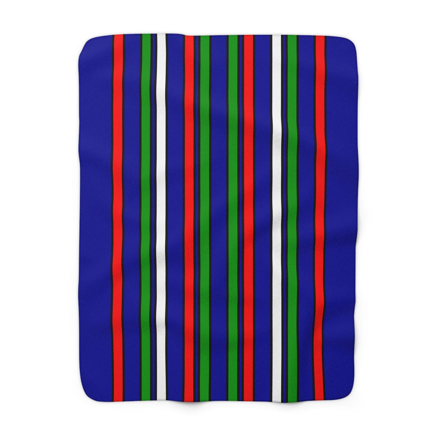 Gambia Retro Stripes Blanket Throw