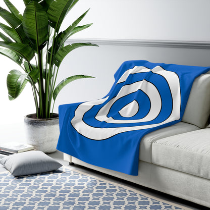 Nicaragua Retro Target Blanket Throw