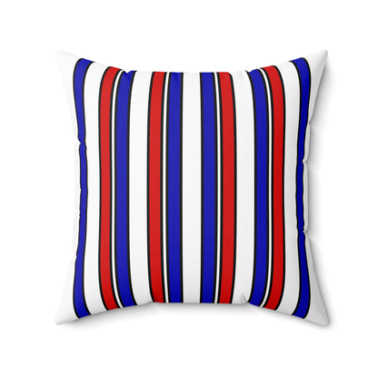 Costa Rica Retro Stripes Cushion Pillow
