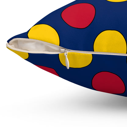 Chad Retro Polka Dots Cushion Pillow