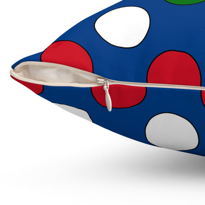 Belize Retro Polka Dots Cushion Pillow