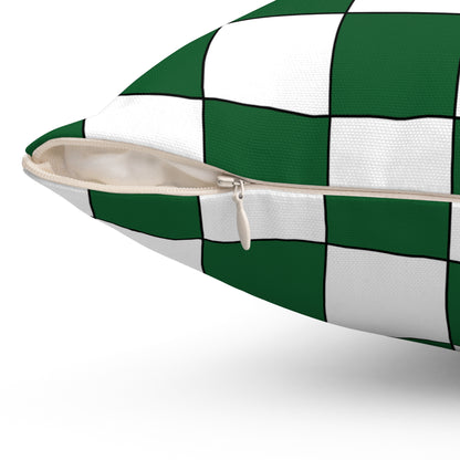 Saudi Arabia Retro Check Cushion Pillow