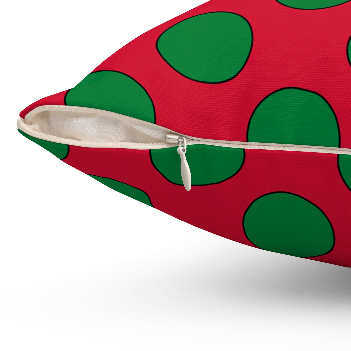 Maldives Retro Polka Dots Cushion Pillow