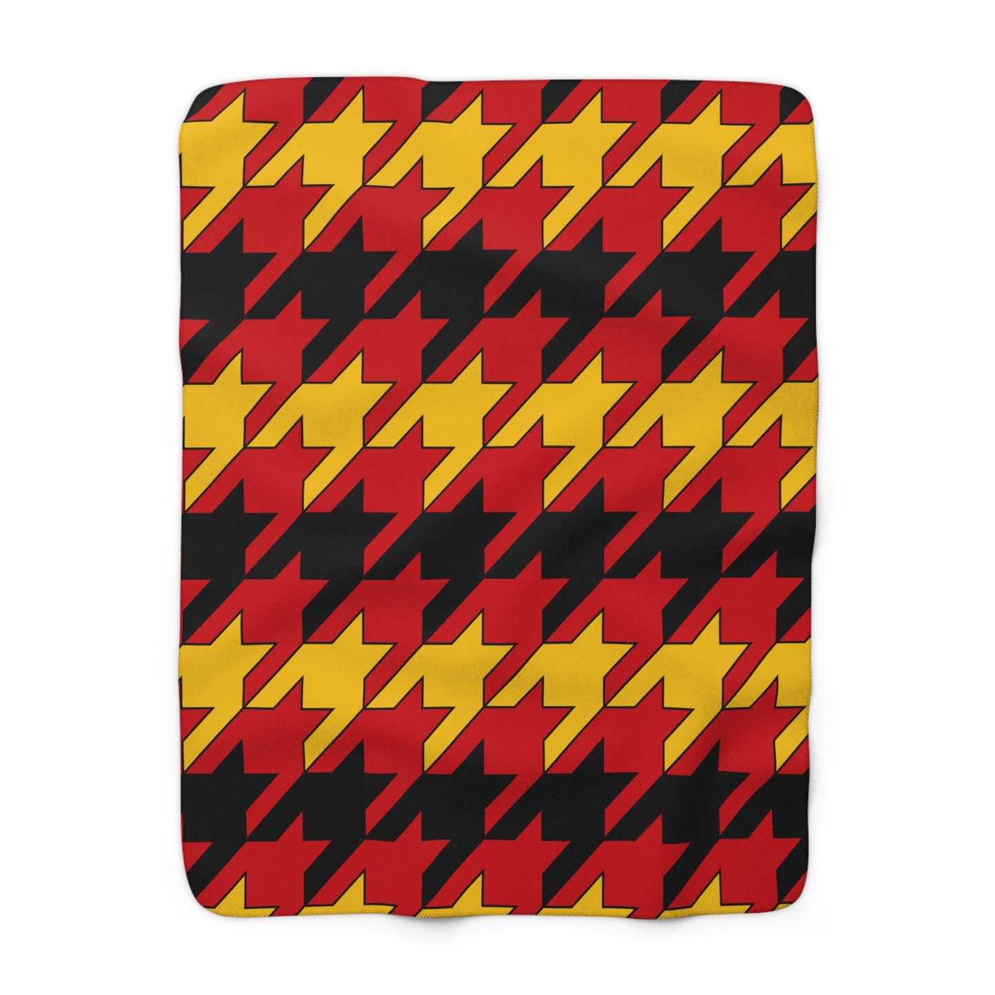 Timor Leste Retro Houndstooth Blanket Throw