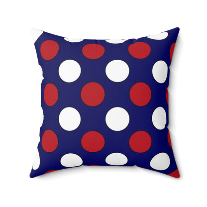 American Samoa Retro Polka Dots Cushion Pillow