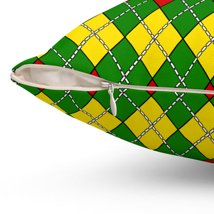 Togo Retro Argyle Cushion Pillow
