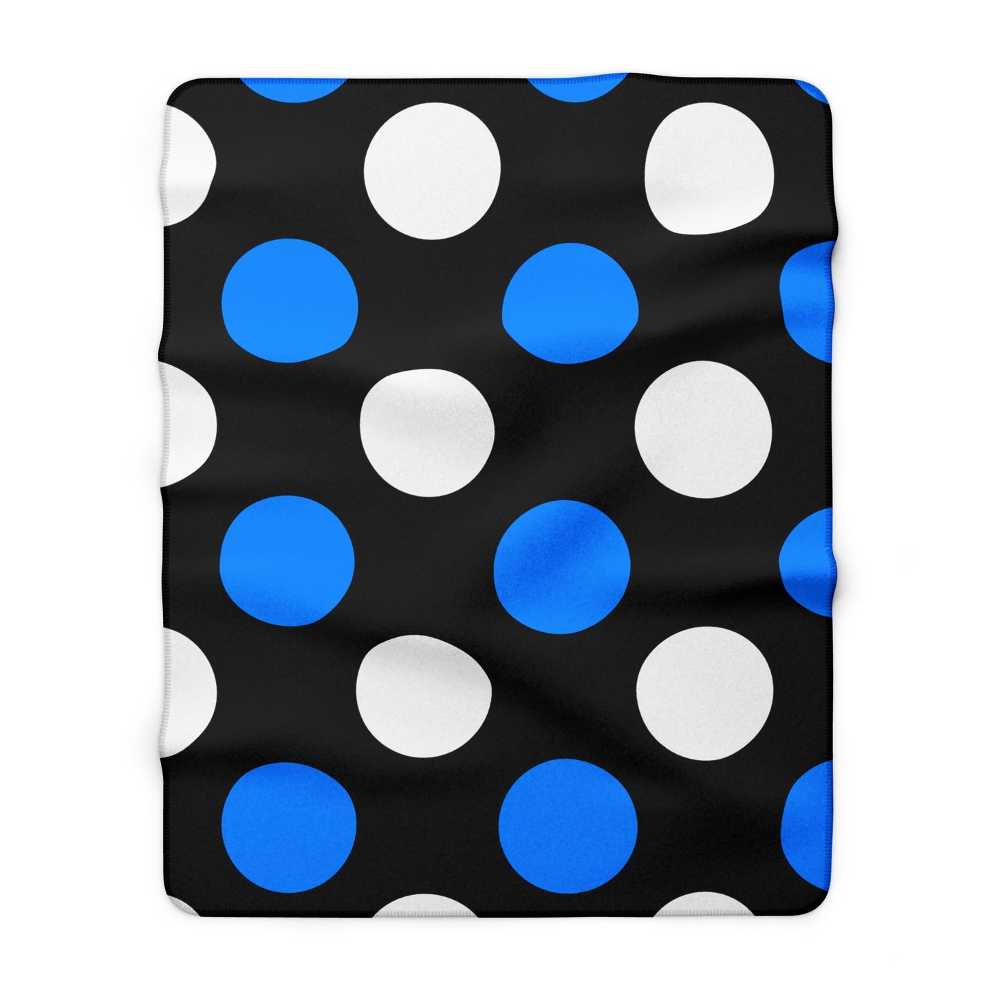 Estonia Retro Polka Dots Blanket Throw