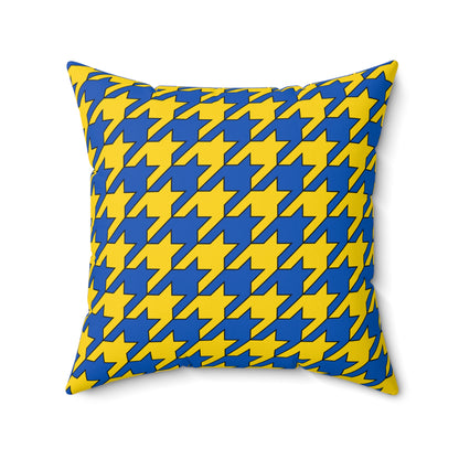 Ukraine Retro Houndstooth Cushion Pillow