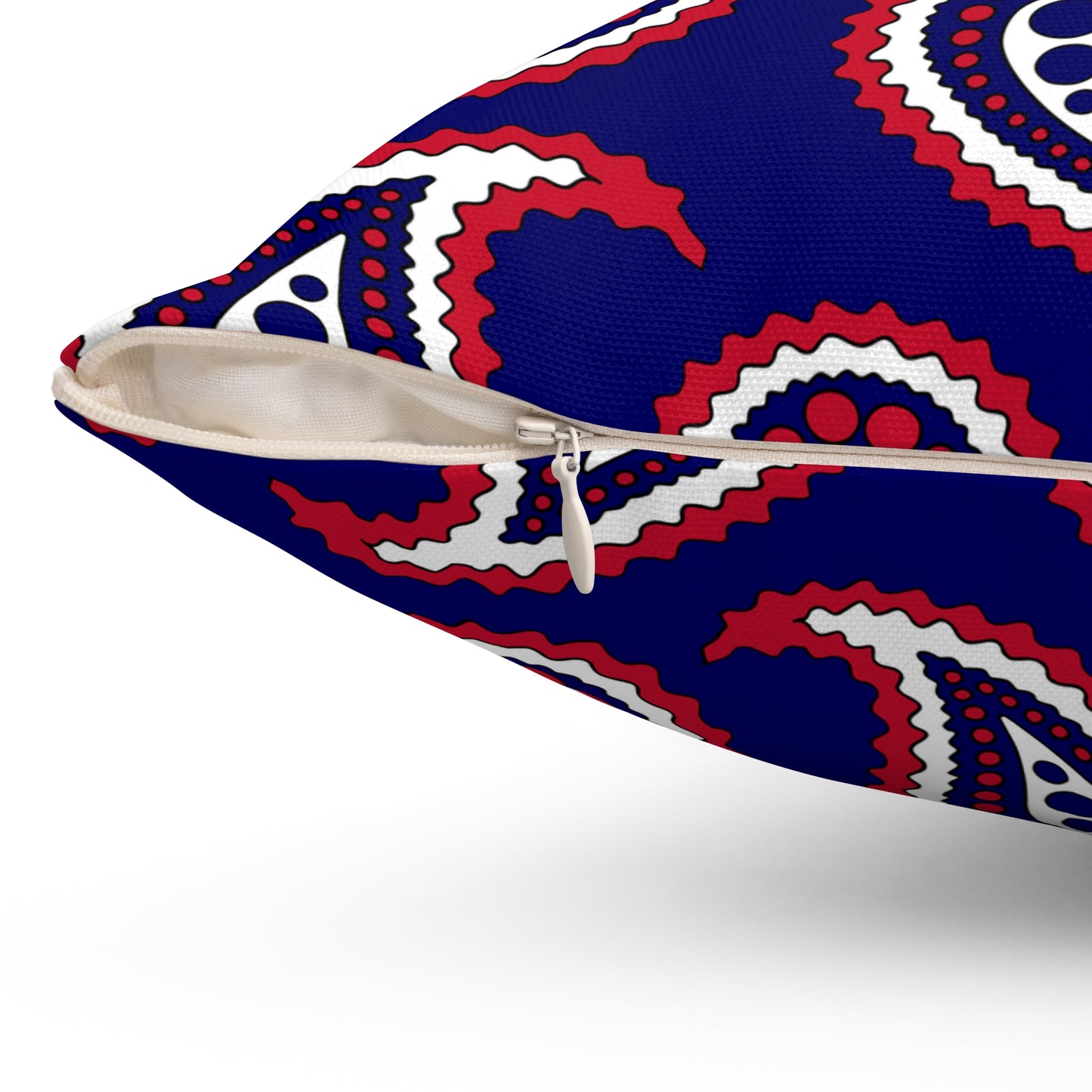 South Georgia And The South Sandwich Islands Retro Paisley Cushion Pillow