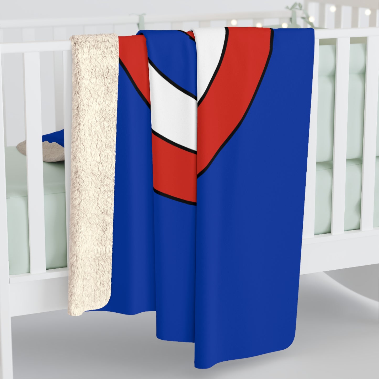 Russia Retro Target Blanket Throw