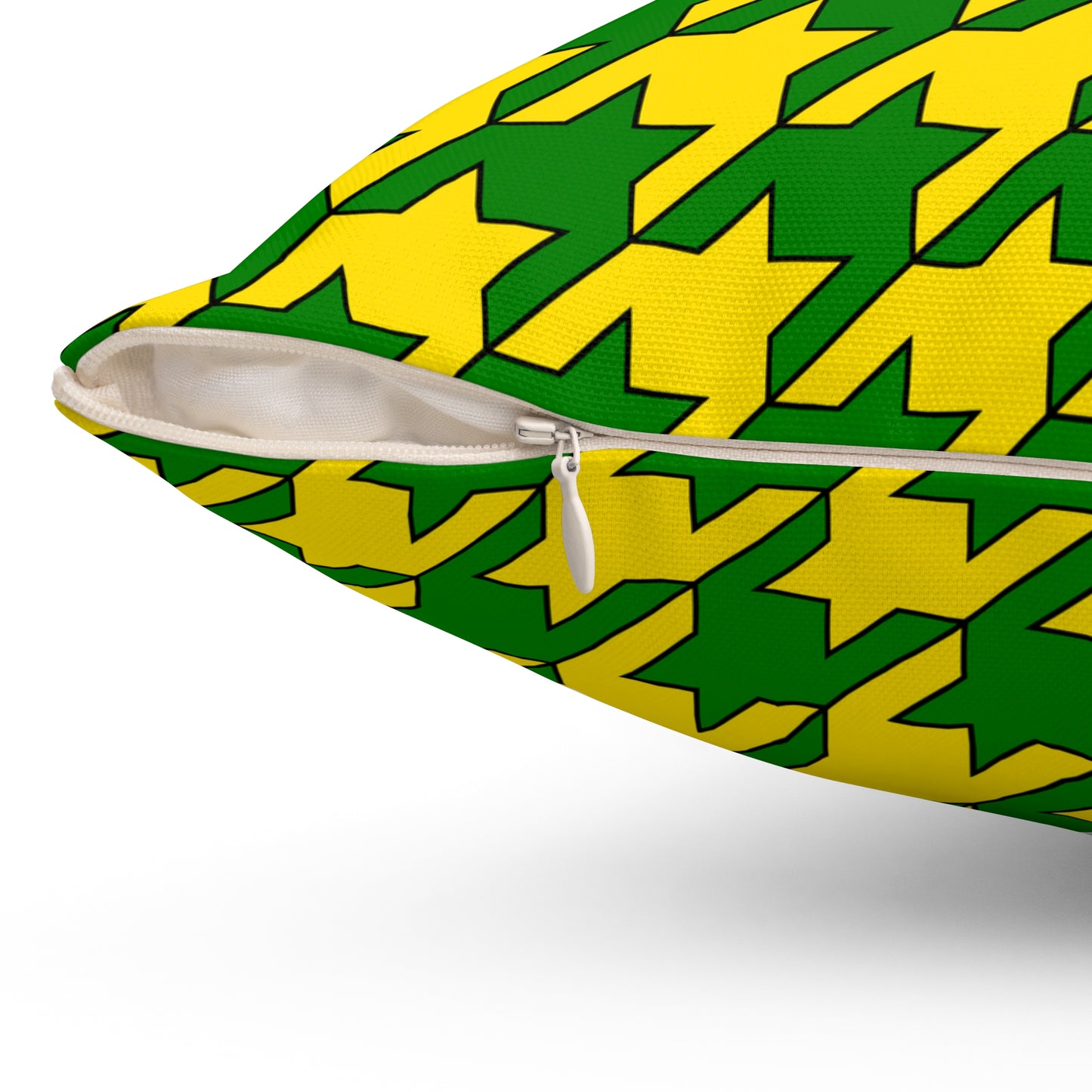 Cocos Islands Retro Houndstooth Cushion Pillow