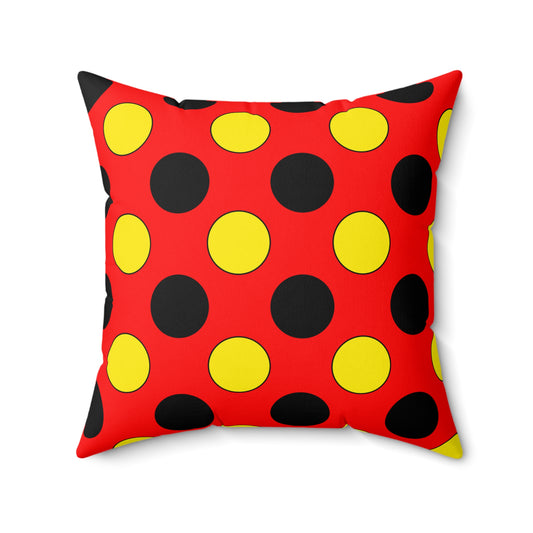 Angola Retro Polka Dots Cushion Pillow