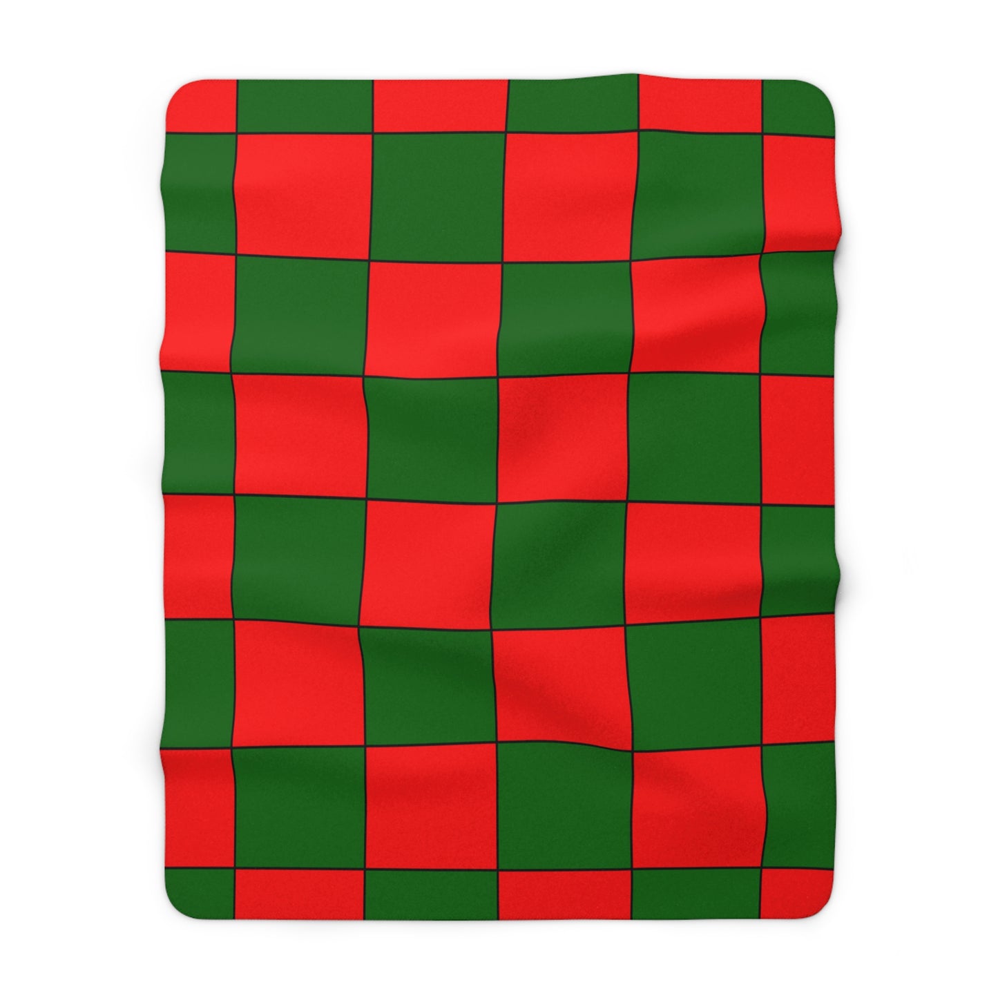 Portugal Retro Check Blanket Throw