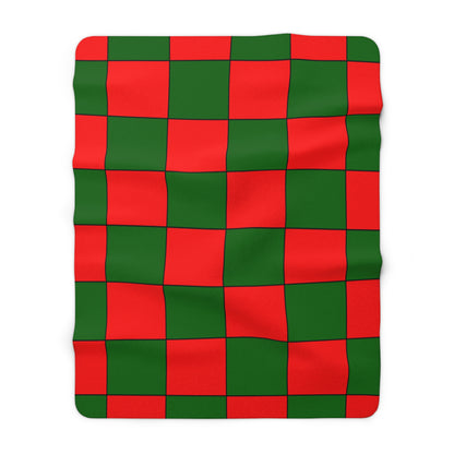 Portugal Retro Check Blanket Throw