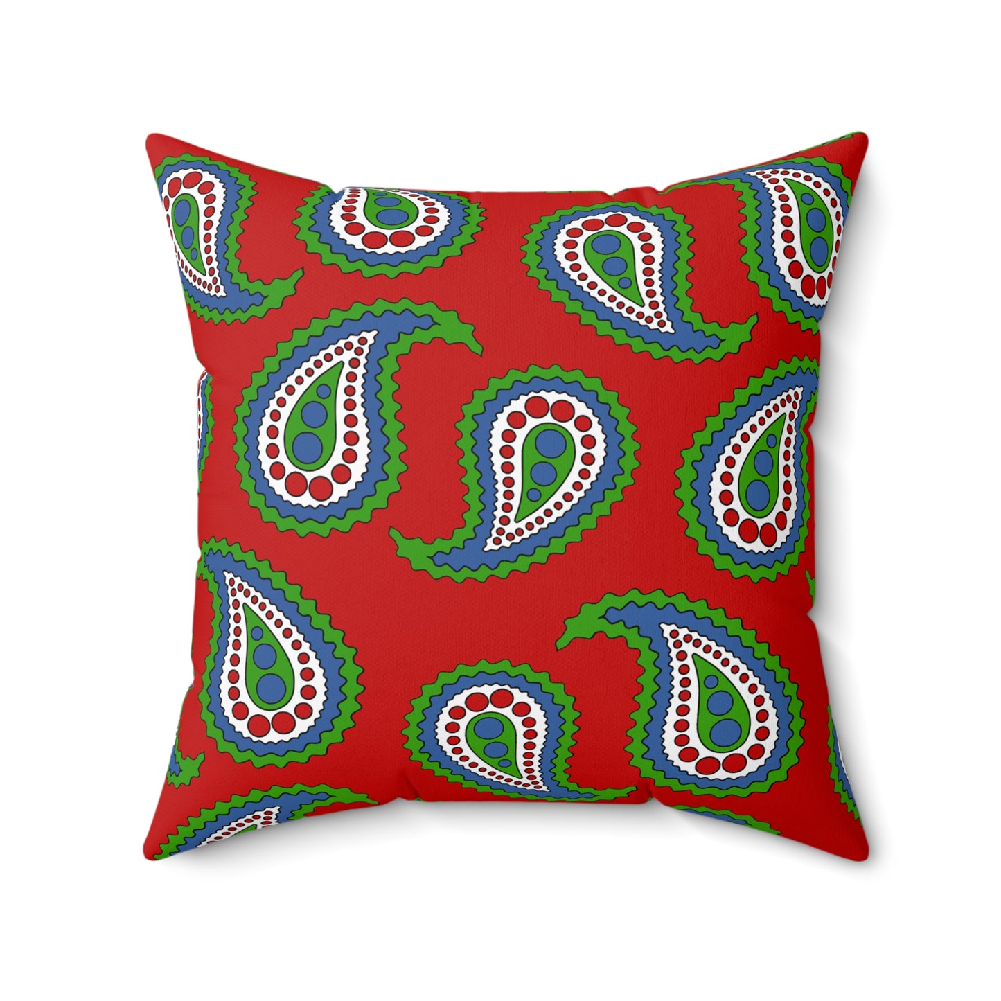 Namibia Retro Paisley Cushion Pillow