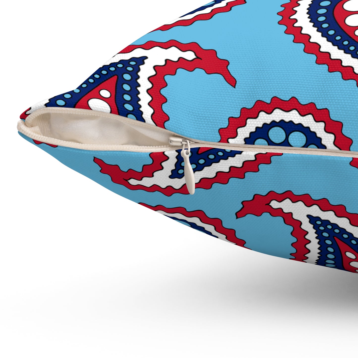 Fiji Retro Paisley Cushion Pillow