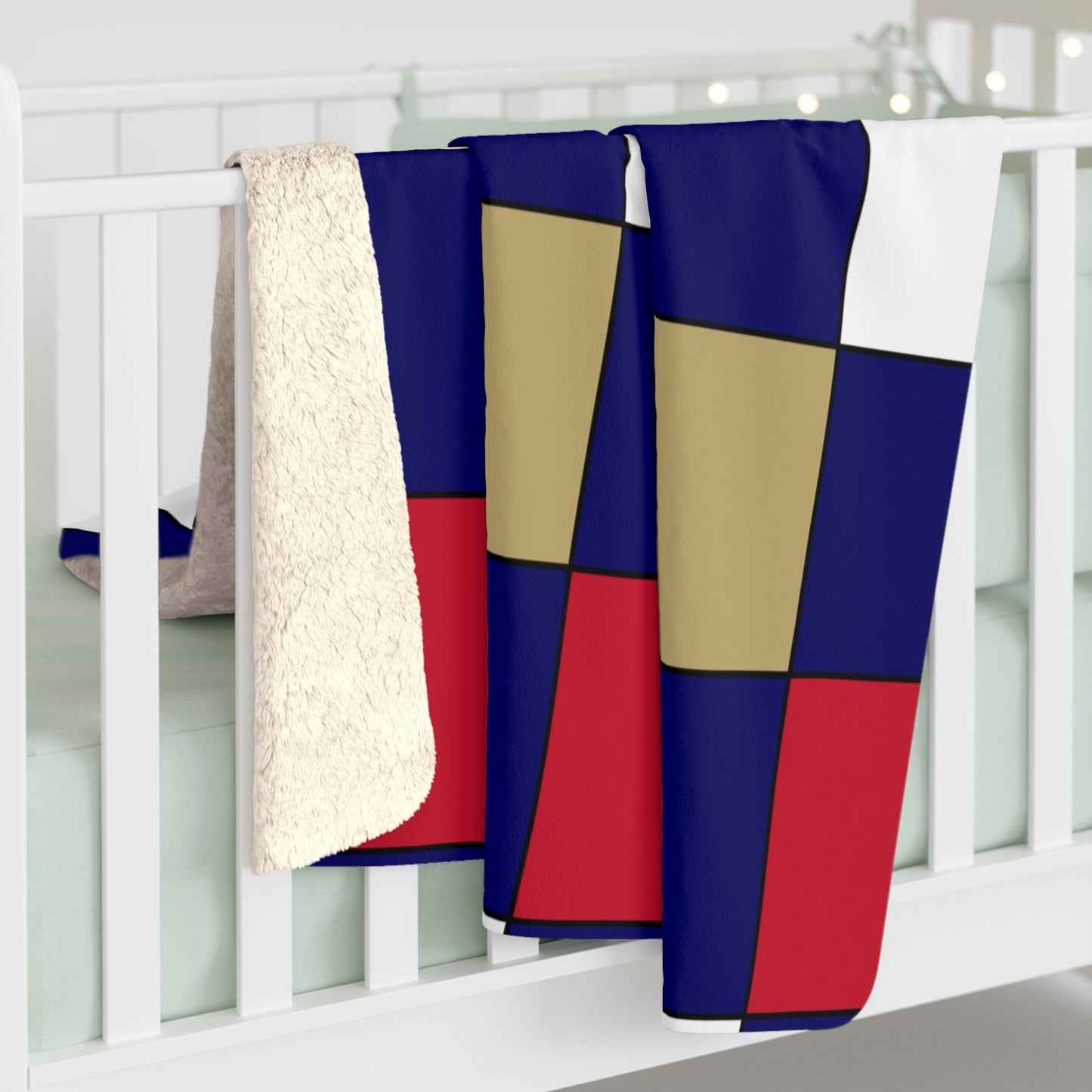 Saint Helena Retro Check Blanket Throw