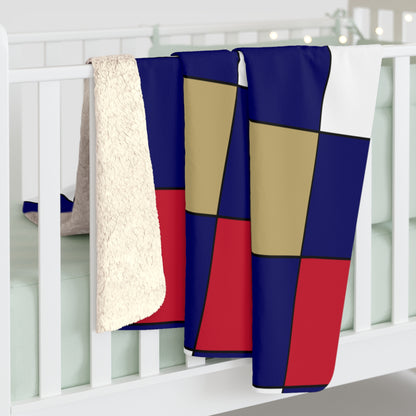 Saint Helena Retro Check Blanket Throw