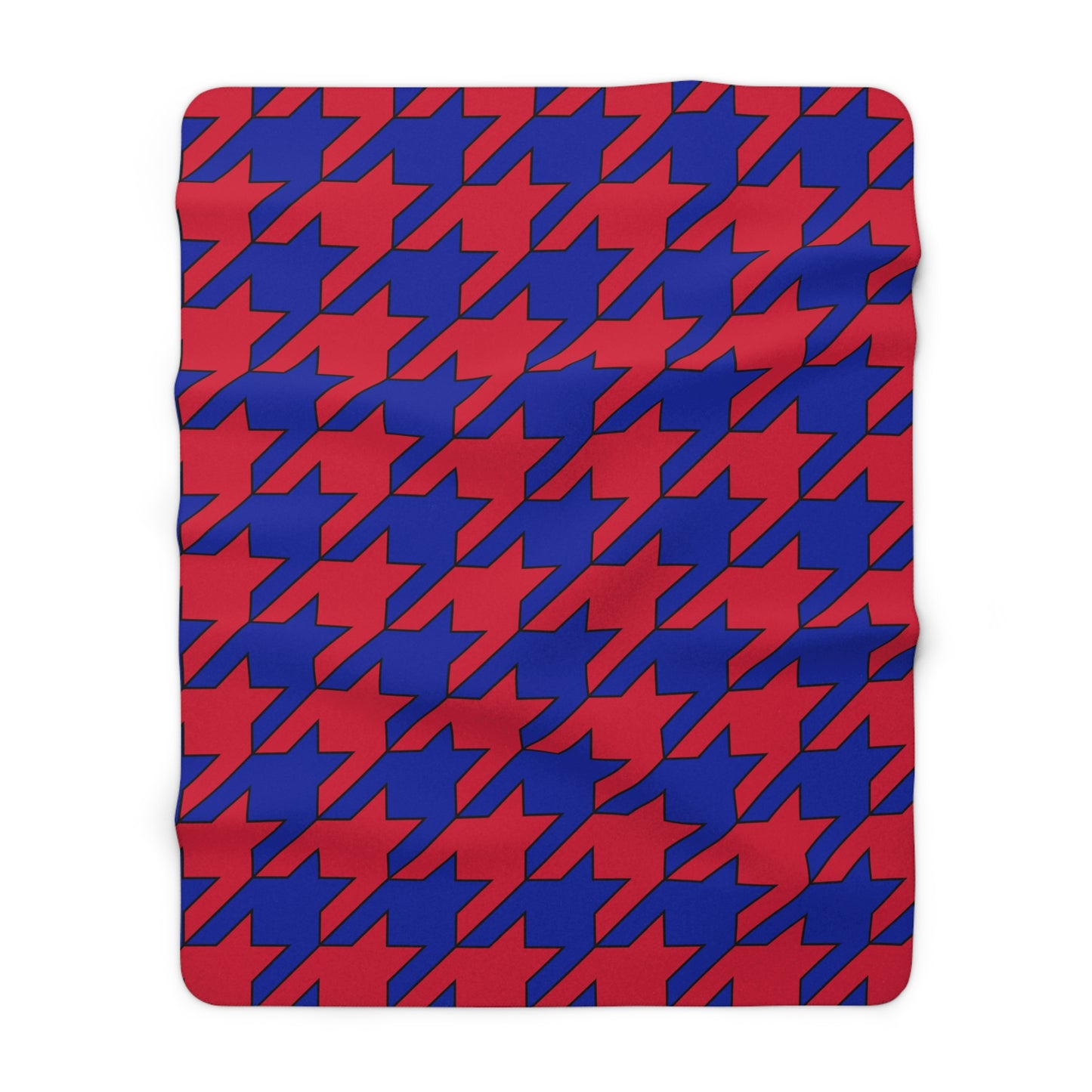 Haiti Retro Houndstooth Blanket Throw