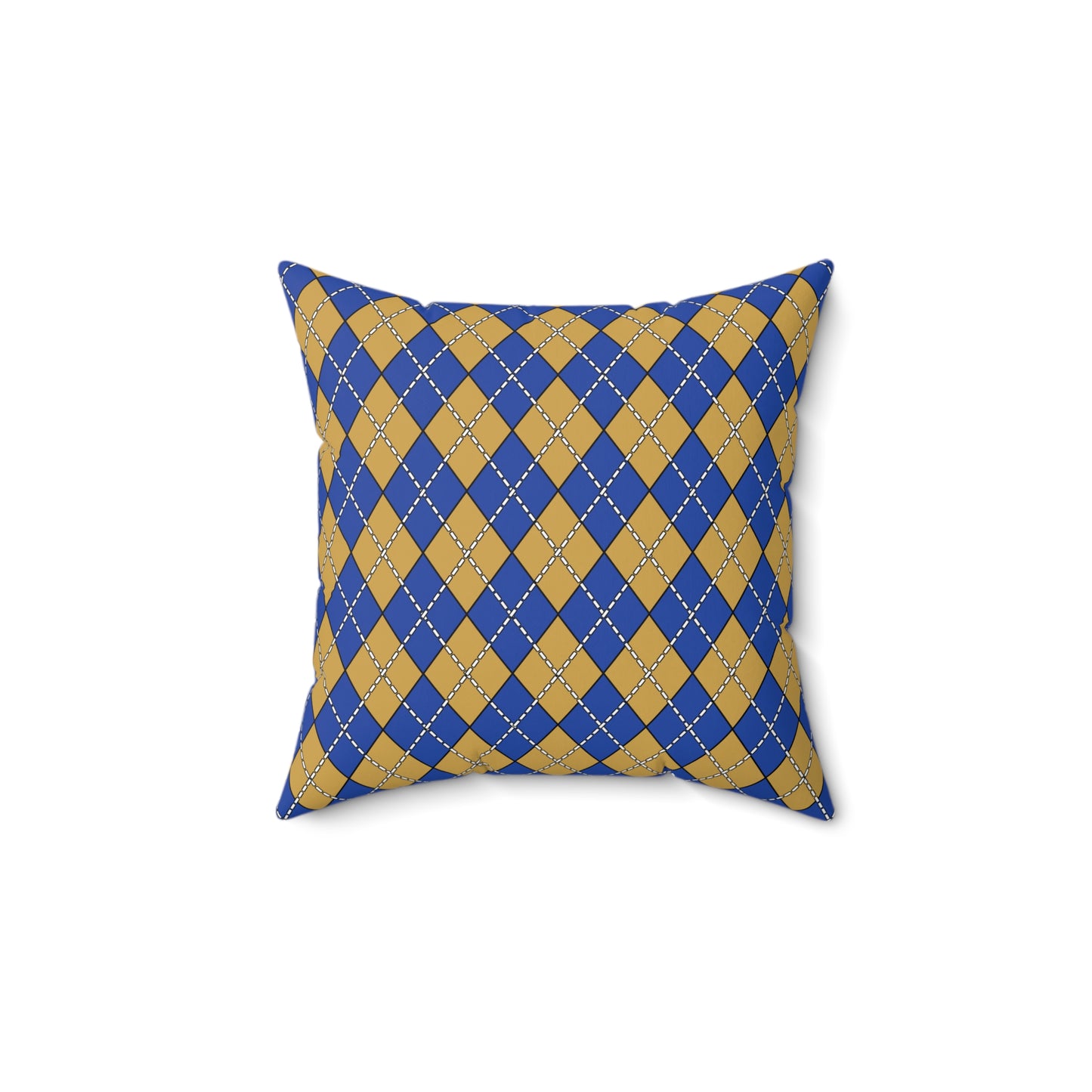 Kosovo Retro Argyle Cushion Pillow