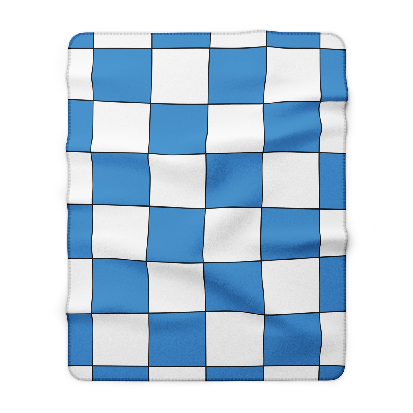 Guatemala Retro Check Blanket Throw