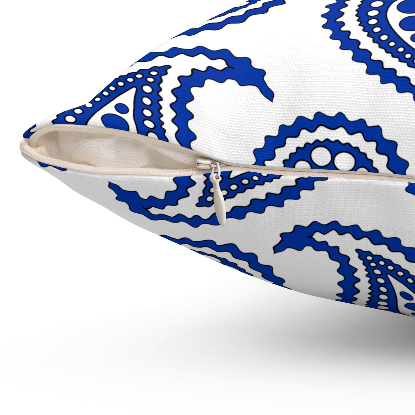 Uruguay Retro Paisley Cushion Pillow