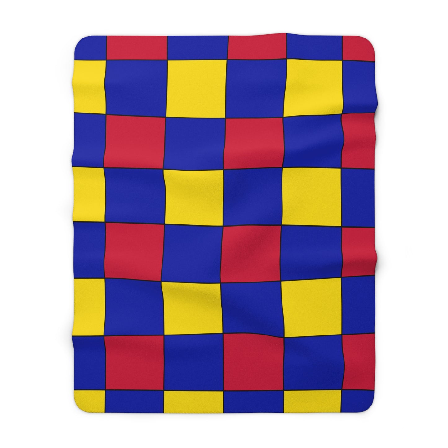 Andorra Retro Check Blanket Throw