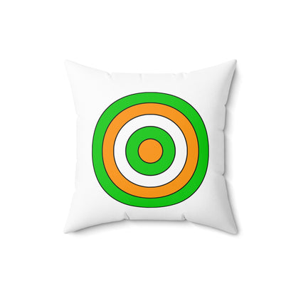 Cote Divoire Retro Target Cushion Pillow