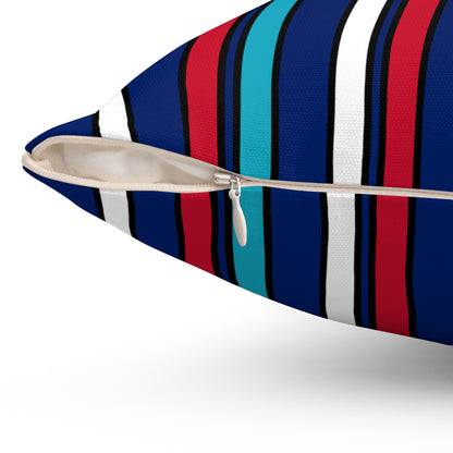 Montserrat Retro Stripes Cushion Pillow