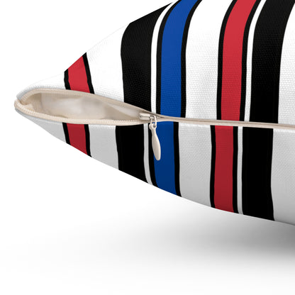 Republic Of Korea Retro Stripes Cushion Pillow