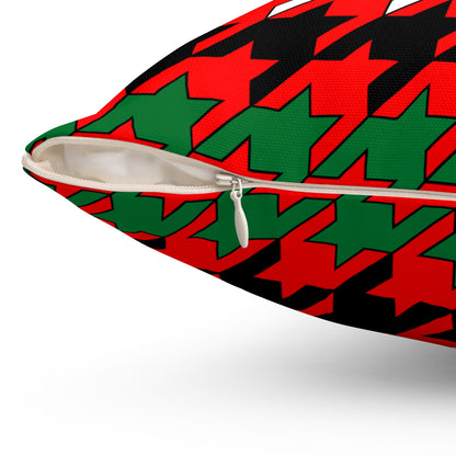 United Arab Emirates Retro Houndstooth Cushion Pillow