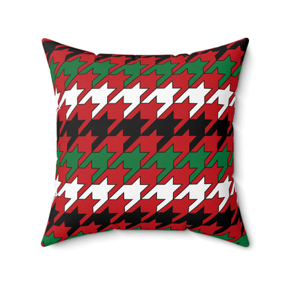 Western Sahara Retro Houndstooth Cushion Pillow