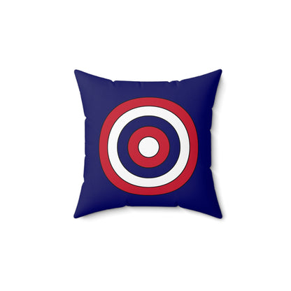 South Georgia And The South Sandwich Islands Retro Target Cushion Pillow