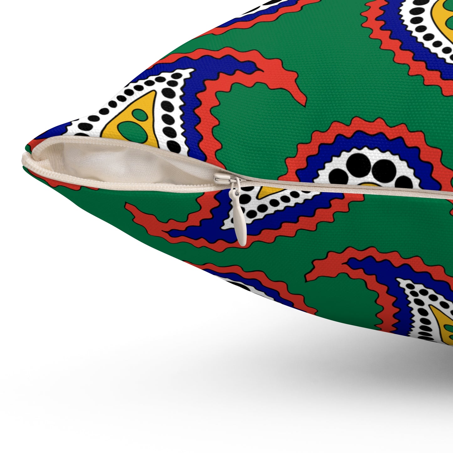 South Africa Retro Paisley Cushion Pillow