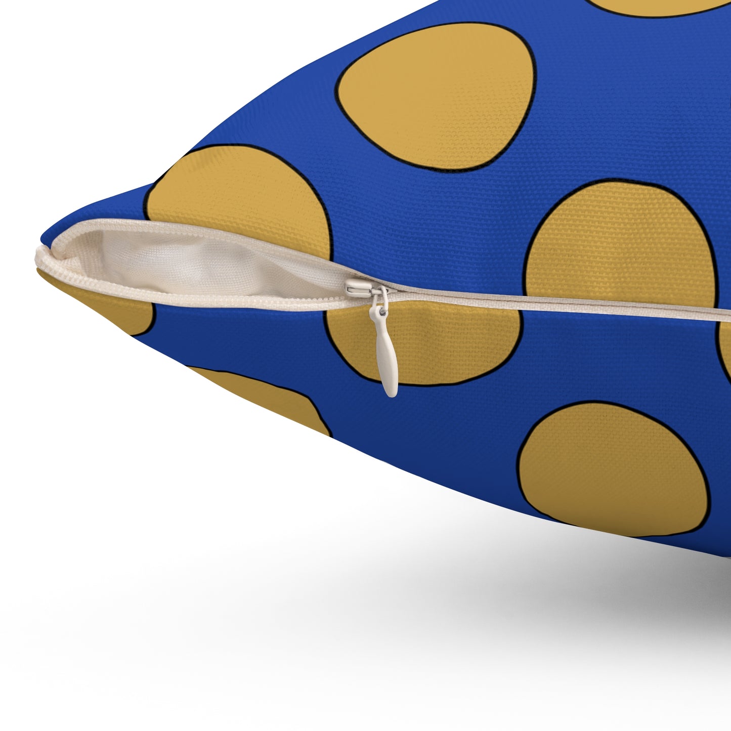 Kosovo Retro Polka Dots Cushion Pillow