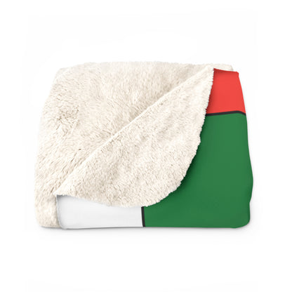 Madagascar Retro Check Blanket Throw