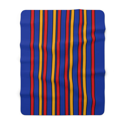 Armenia Retro Stripes Blanket Throw