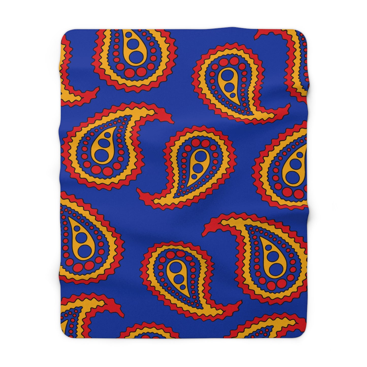 Armenia Retro Paisley Blanket Throw