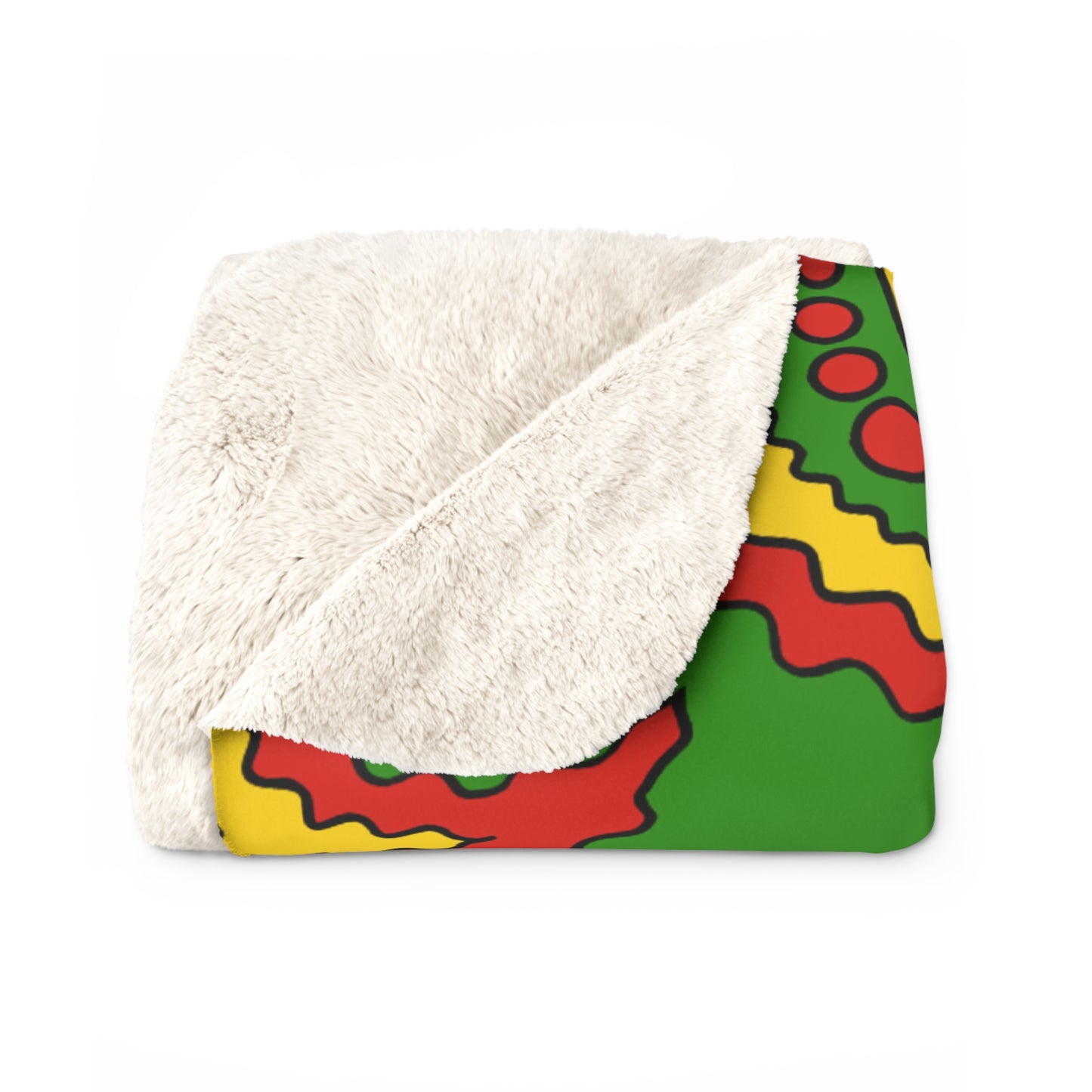 Benin Retro Paisley Blanket Throw