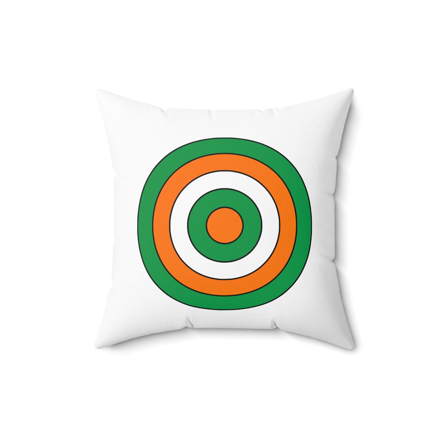 Ireland Retro Target Cushion Pillow