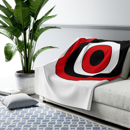 Gibraltar Retro Target Blanket Throw